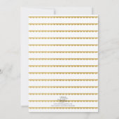 Carte Or Déclenché Chaleureux Voeux Rose (Dos)