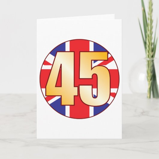 Carte Or des 45 R-U (Devant)