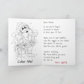 Carte Or du Nouvel An (Intérieur)