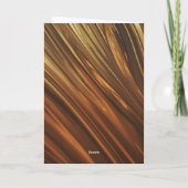 Carte or élégant Happy Hour Obtenir vieux drôle Annivers (Dos)