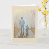 Carte Or et ombres (Fleur jaune)