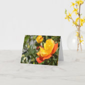 Carte Or florissant.. (Fleur jaune)