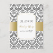 carte or mod mariage rsvp (Devant)