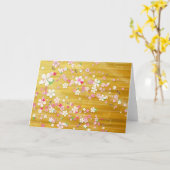 Carte Or Sakura Kimono :: (Fleur jaune)