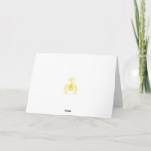 Carte Or Scorpio en cuir (Dos)