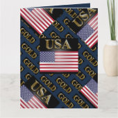 CARTE OR USA (Devant)