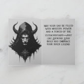 Carte Oracle masqué Bifrons délié (Intérieur)