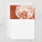 Carte Orange blossom Flat Card (Devant)