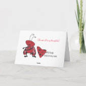 Carte Orange Blossom Tulip - Célébrez votre singularité (Dos)