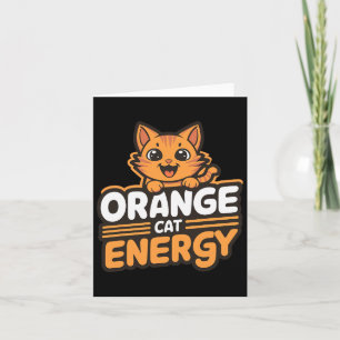 Carte Orange Cat Energy