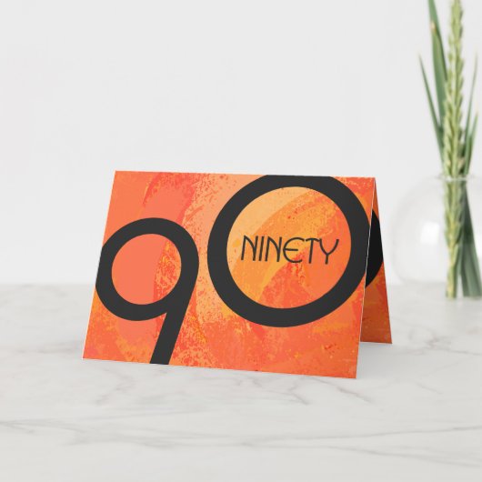 Carte Orange Décennie 90e anniversaire (Devant)