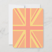 Carte Orange Gardez le calme et votre texte sur une Unio (Dos)