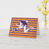 Carte Orange Purple Superstar (Fleur jaune)