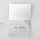 Carte Orange Rose Notre Anniversaire (Intérieur)