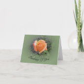 Carte Orange Rosebud (Devant)