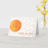 Carte Orange, tu es content ? (Fleur jaune)