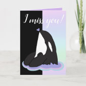 Carte Orca Killer Whale (Devant)