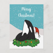 Carte Orca Noël (Devant)