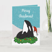 Carte Orca Noël (Devant)
