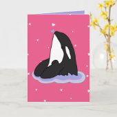 Carte Orca Valentines (Fleur jaune)