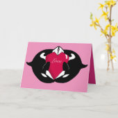 Carte Orca Valentines (Fleur jaune)