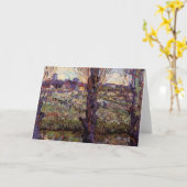 Carte Orchard à Blossom, Arles par Vincent van Gogh (Fleur jaune)