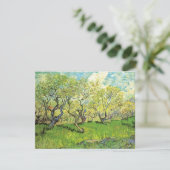 Carte Orchard à Blossom par Vincent van Gogh (Debout devant)