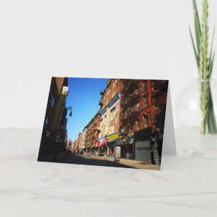 Carte Orchard Street, Lower East Side, New York