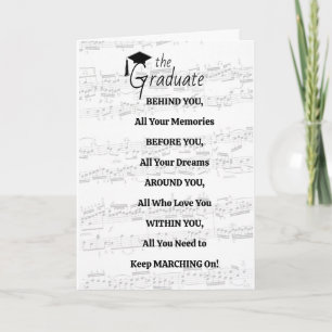 Carte Orchestre d'harmonie Terminale Le Diplômé Remise d