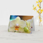 Carte Orchid (Fleur jaune)