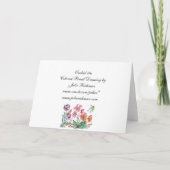 Carte Orchid 15a (Dos)
