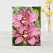 Carte Orchid twins (Fleur jaune)