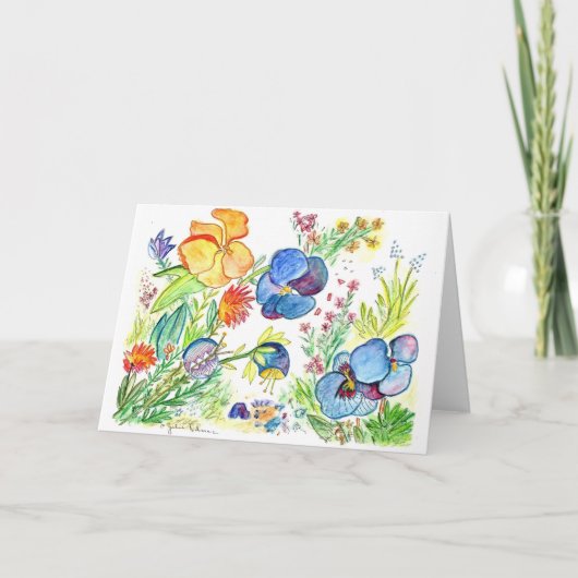 Carte Orchidée 16 (Devant)