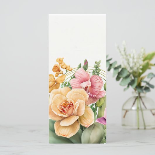 Carte Orchidée Blast (Debout devant)