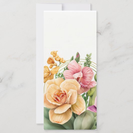 Carte Orchidée Blast (Devant)