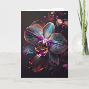 Carte Orchidée Blossom Toutes les occasions Salutation
