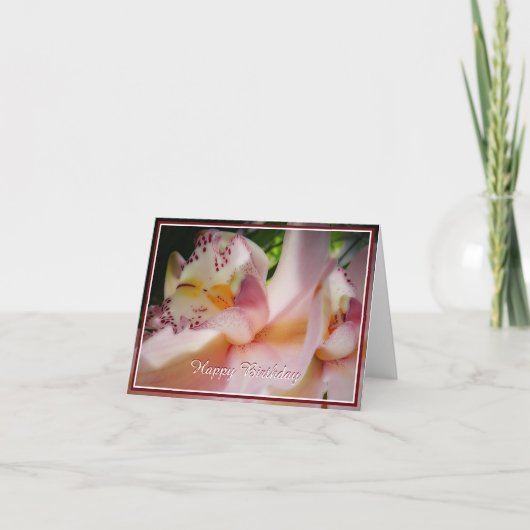 Carte Orchidée logicielle PInk (Devant)