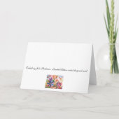 Carte Orchidées (Dos)