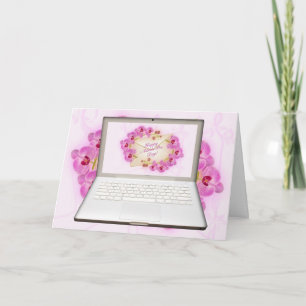 Carte Ordinateur Admin Pro Day Orchidées