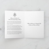 Carte Ordination à Diaconate Deacon Religion Catholique (Intérieur)