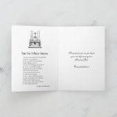 Carte Ordination de prêtre catholique religieux Jésus  C (Intérieur)