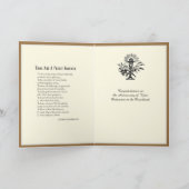 Carte Ordination du prêtre catholique Crucifix Ca (Intérieur)