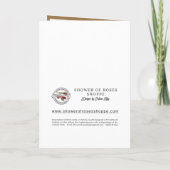 Carte Ordination du prêtre catholique Crucifix Ca (Dos)