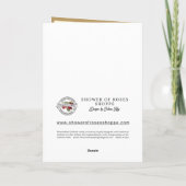 Carte Ordination du prêtre catholique diacre Anniversair (Dos)