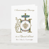 Ordination du prêtre Croix mariale IHS voiture