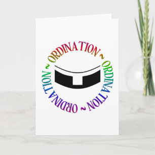 Carte Ordination - Ordre Saint