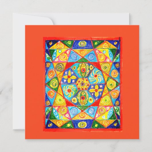 Carte ordre Abstrait (Devant)