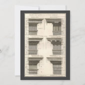 Carte Ordres d'architecture, Entablatures Vintages (Devant)