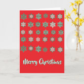 Carte Oreiller de Noël (Fleur jaune)