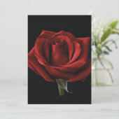 Carte oreiller rouge (Debout devant)